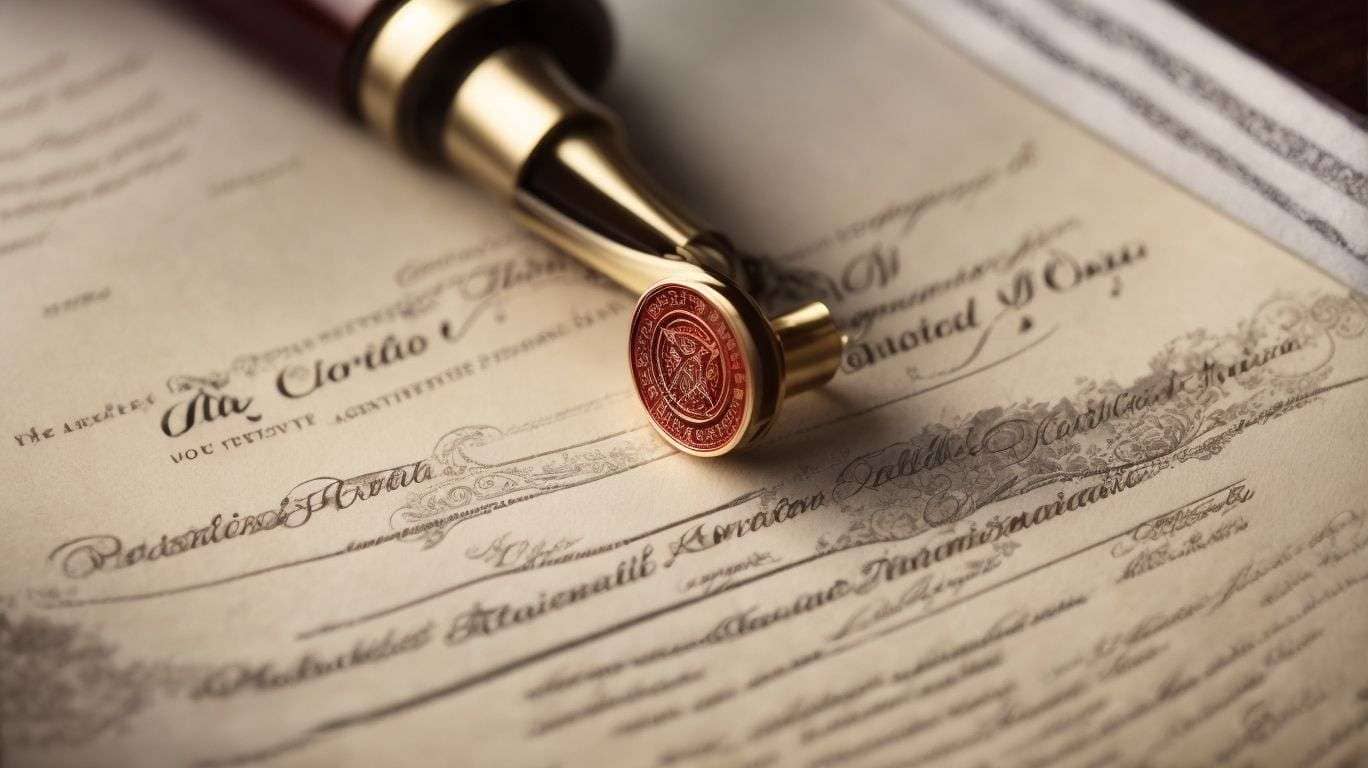 Apostille small seal
